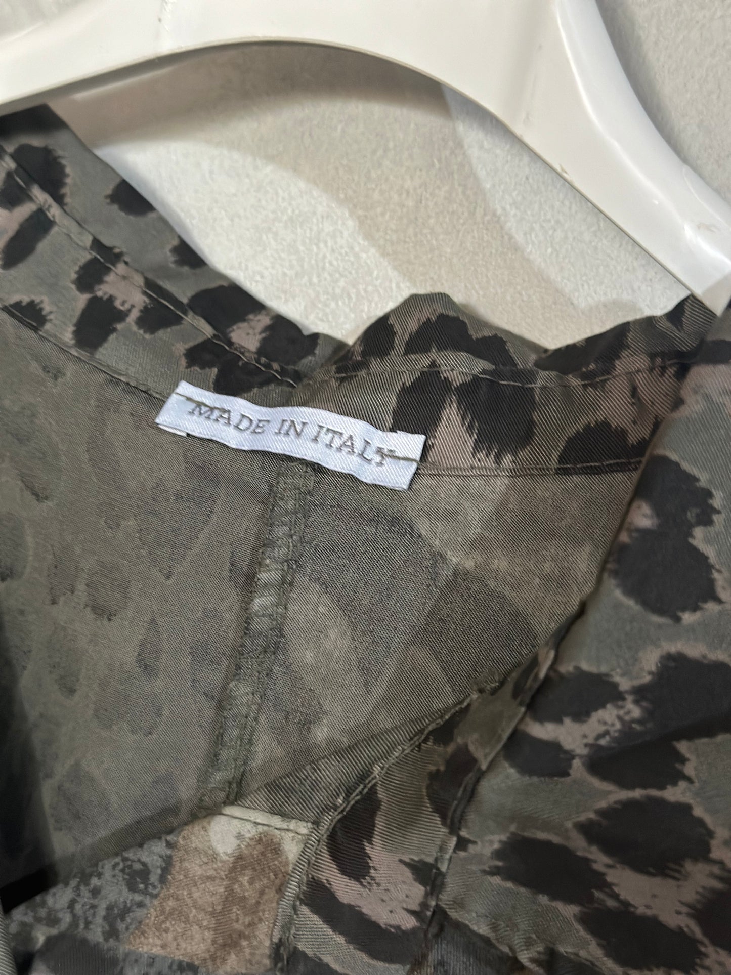 Wild Camo Blouse Khaki