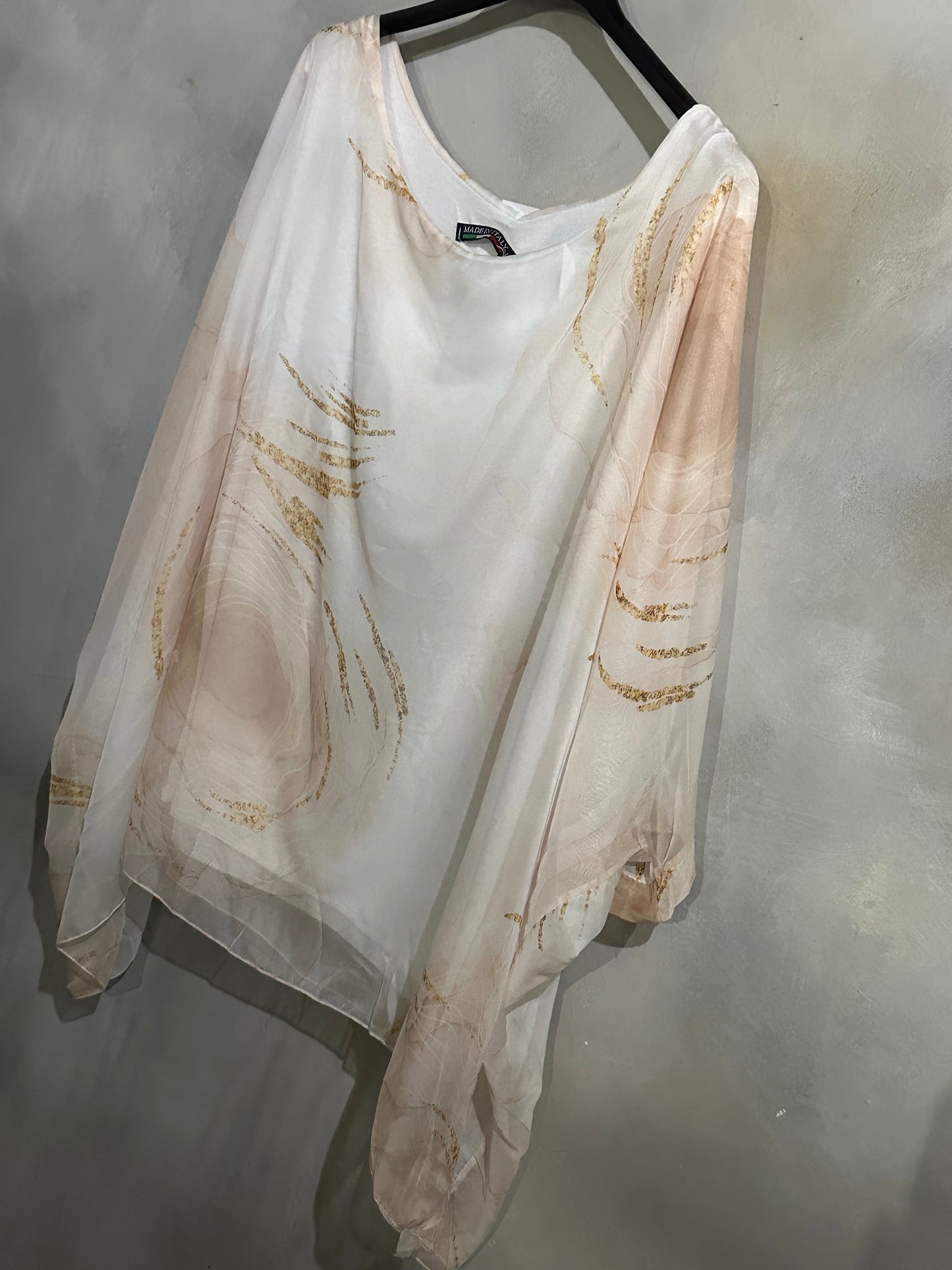 Marble Blouse White