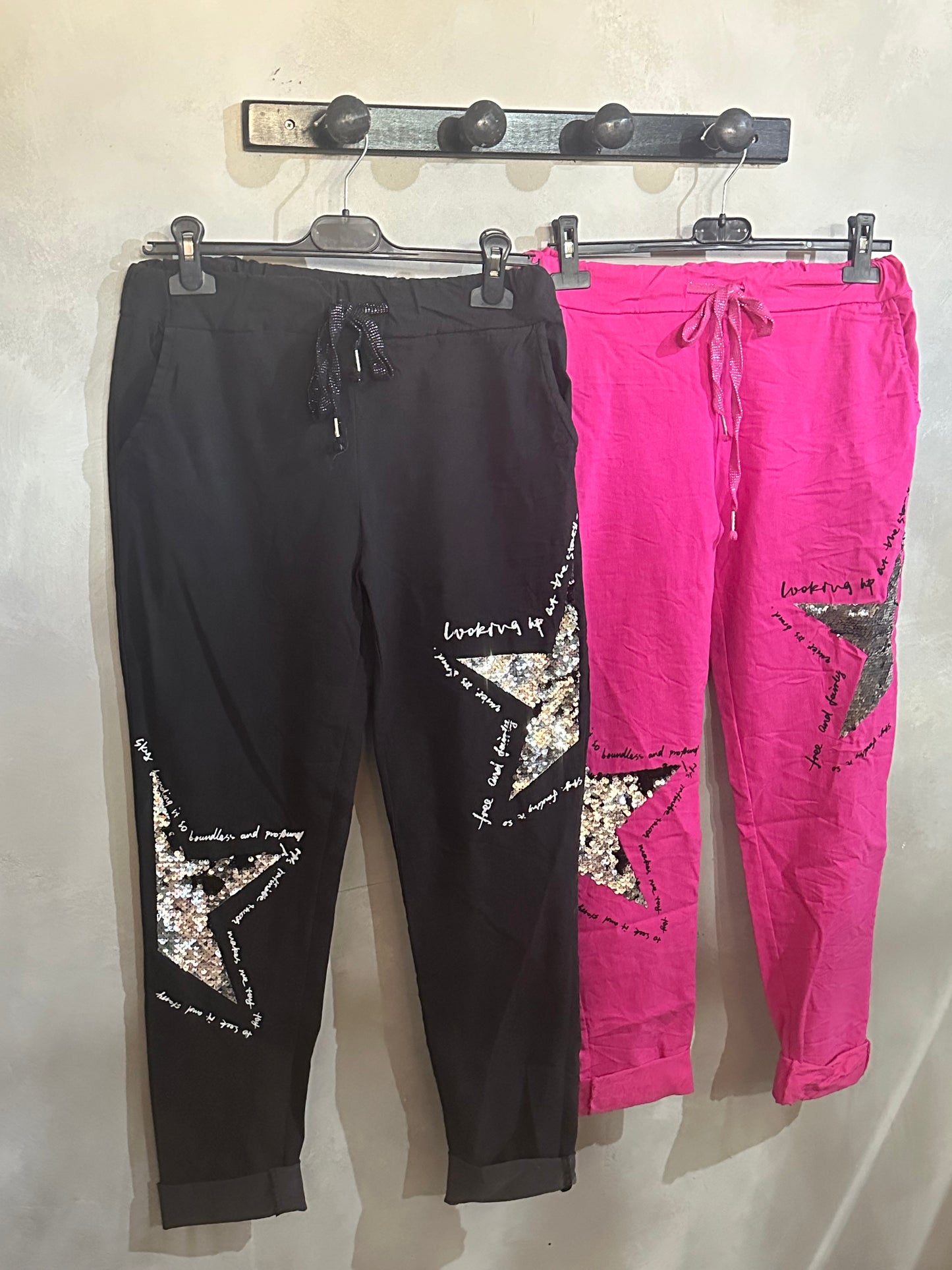 Bright Star Pants Black