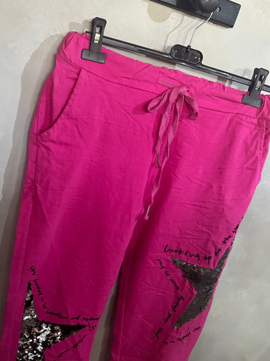 Bright Star Pants Pink