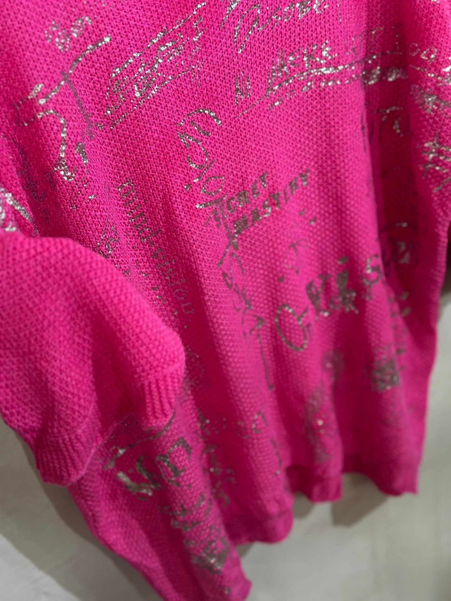 Silver Lining Knit Pink