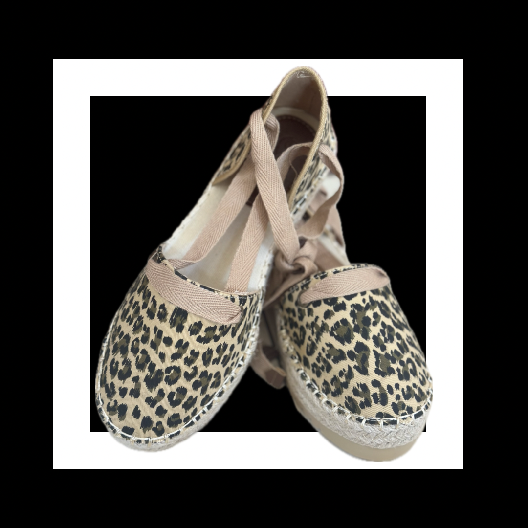 Leopard Espadrille