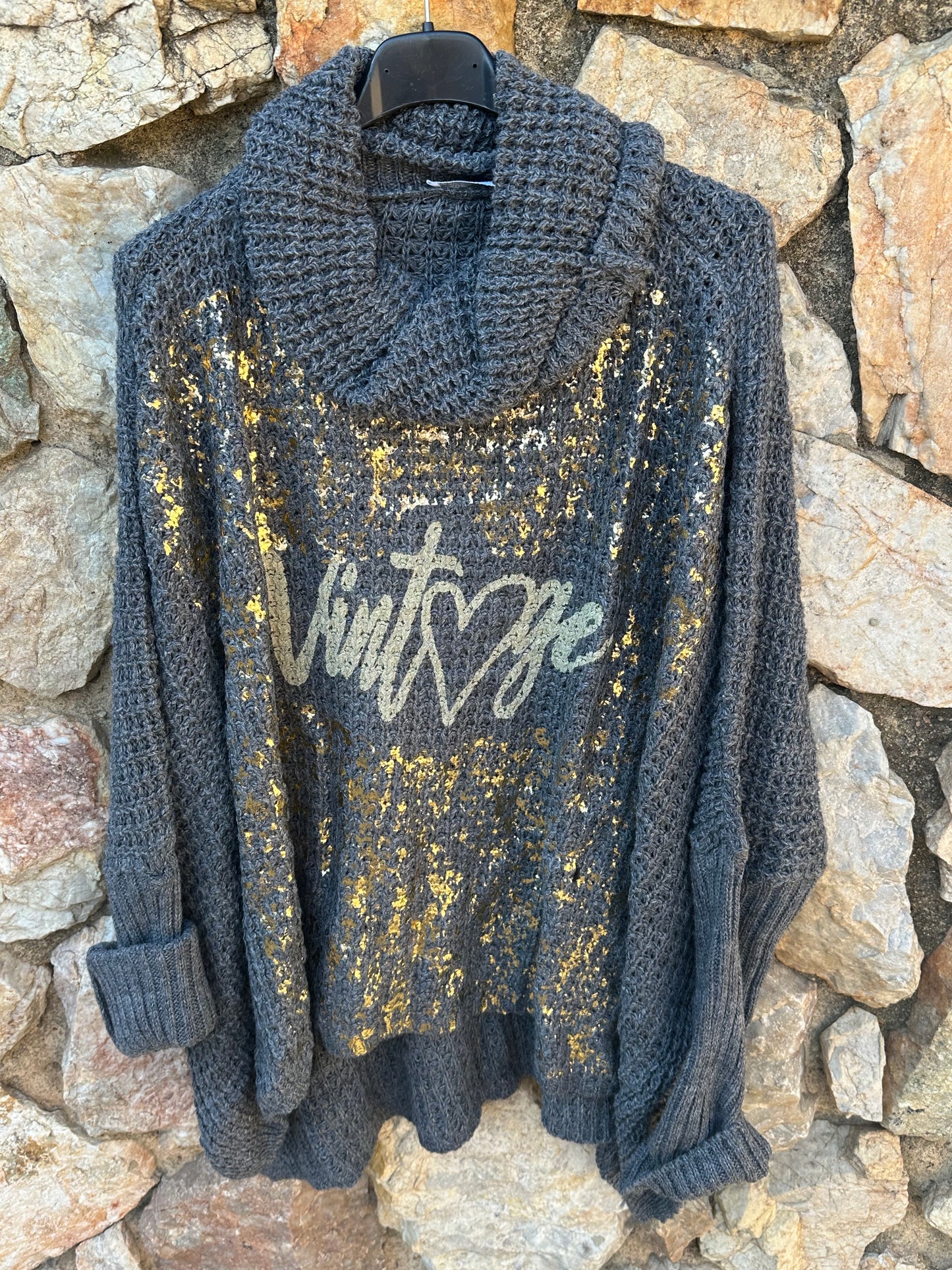 Vintage Knit Grey