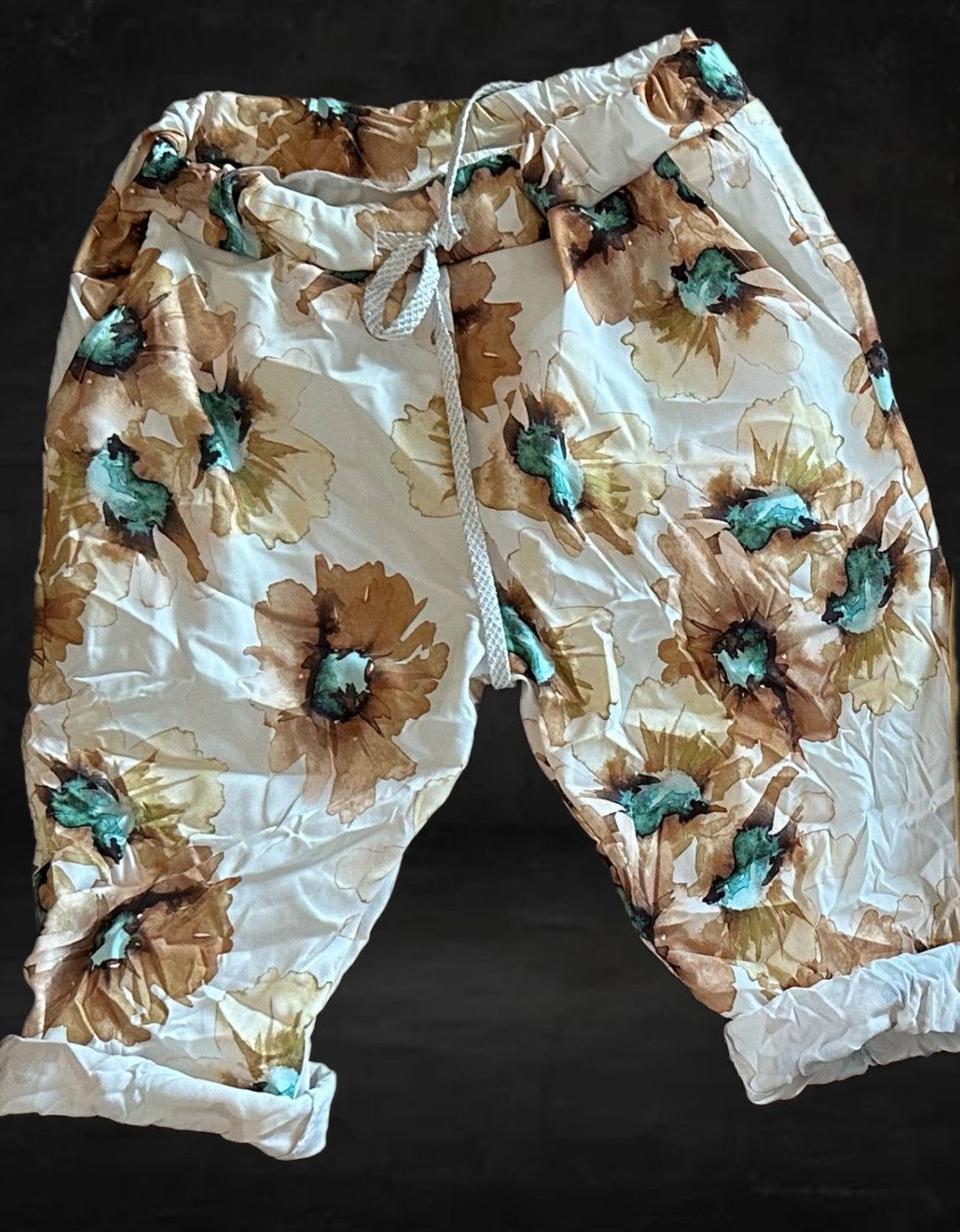 Cotton Floral Shorts