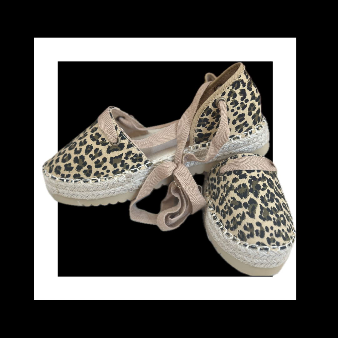 Leopard Espadrille