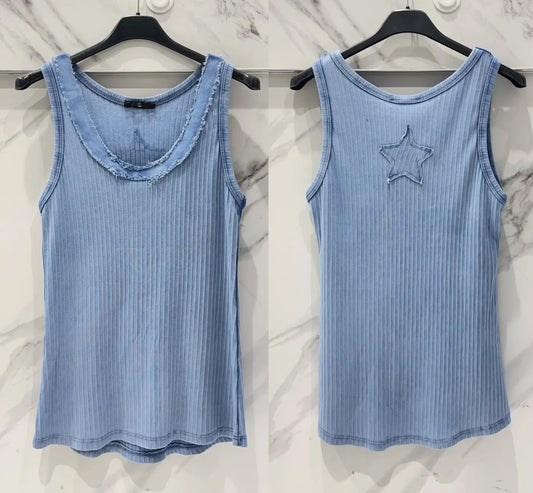 Star Cami Blue