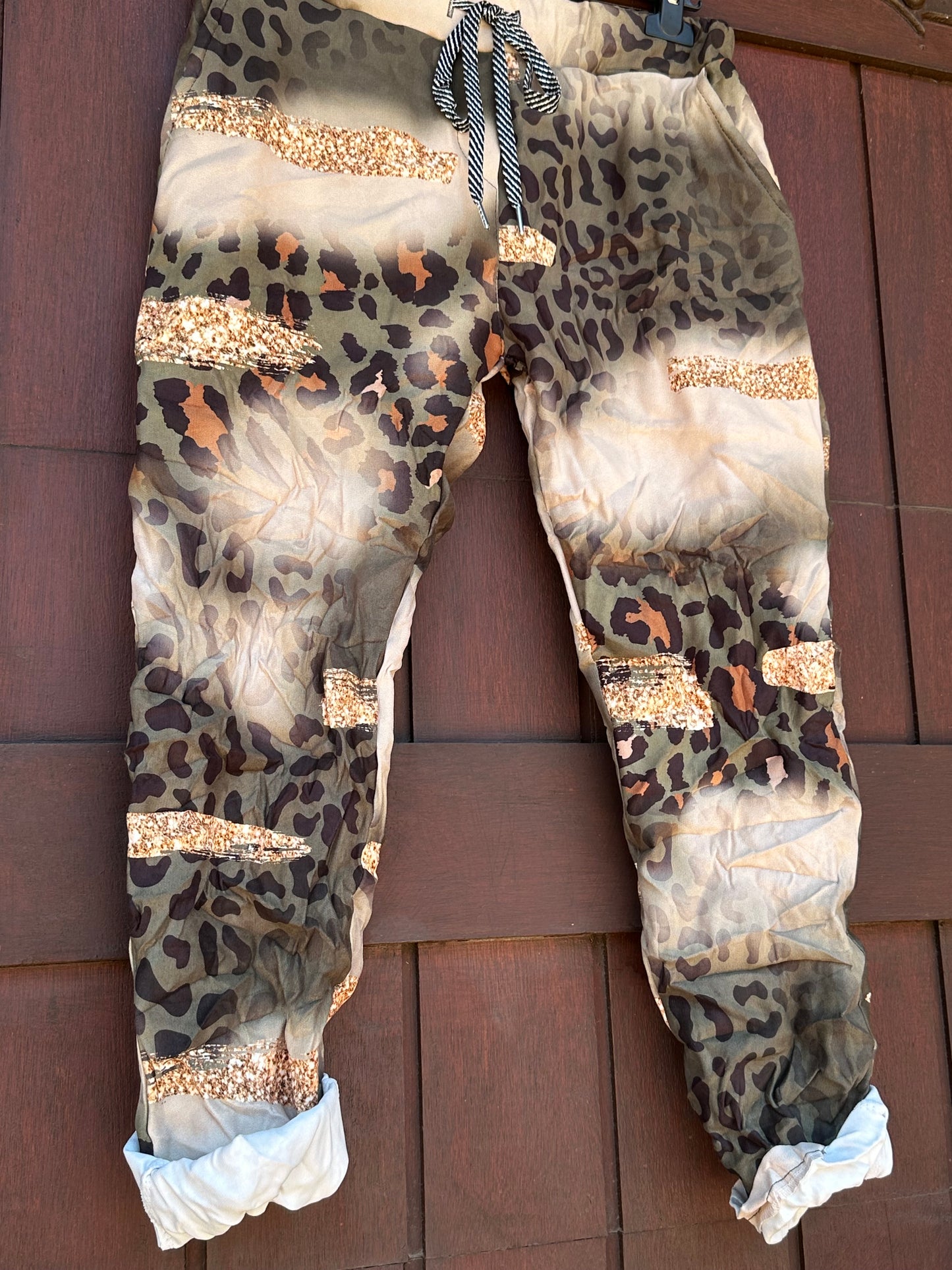 Safari Bling Pants Army