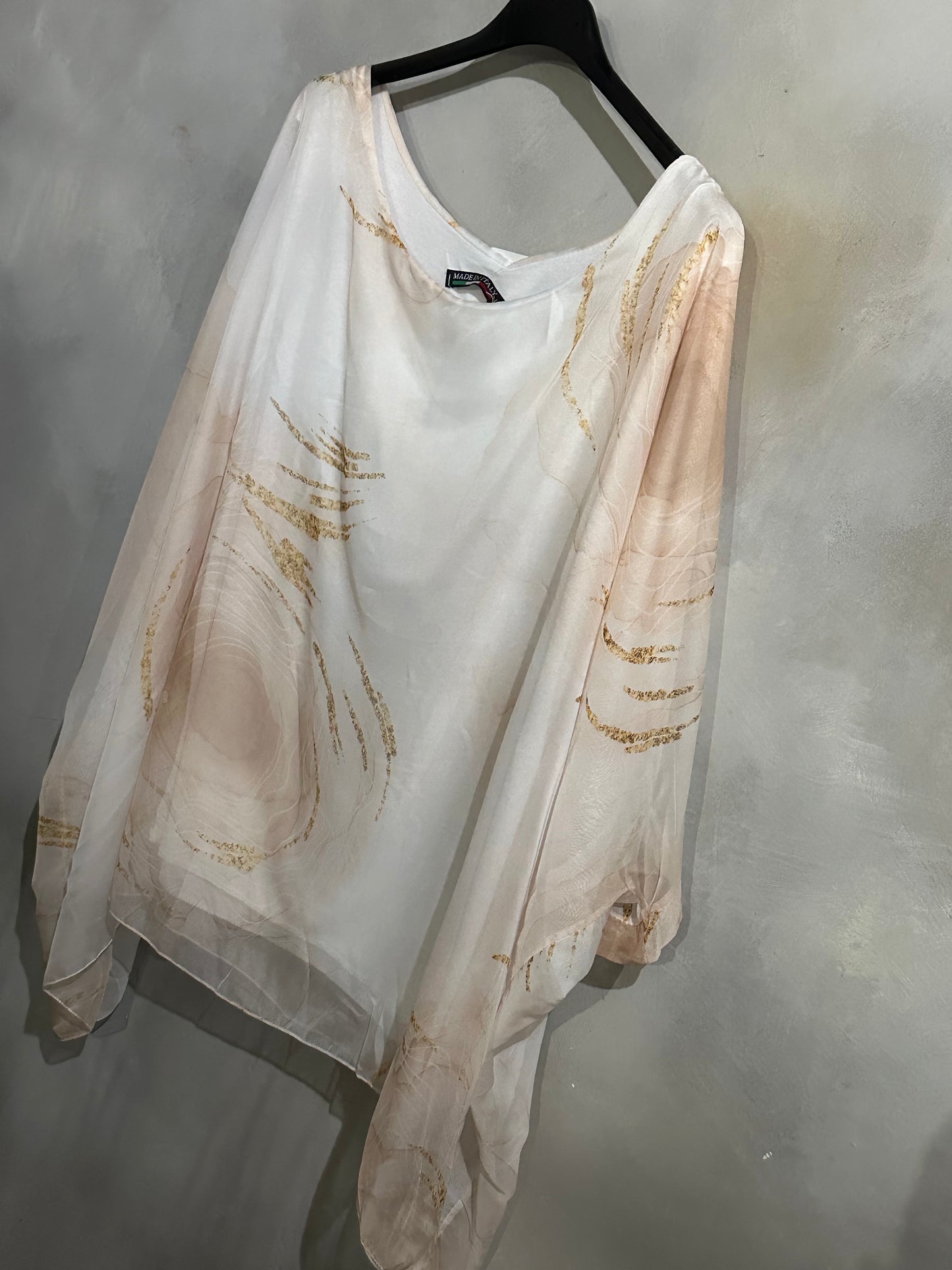 Marble Blouse White