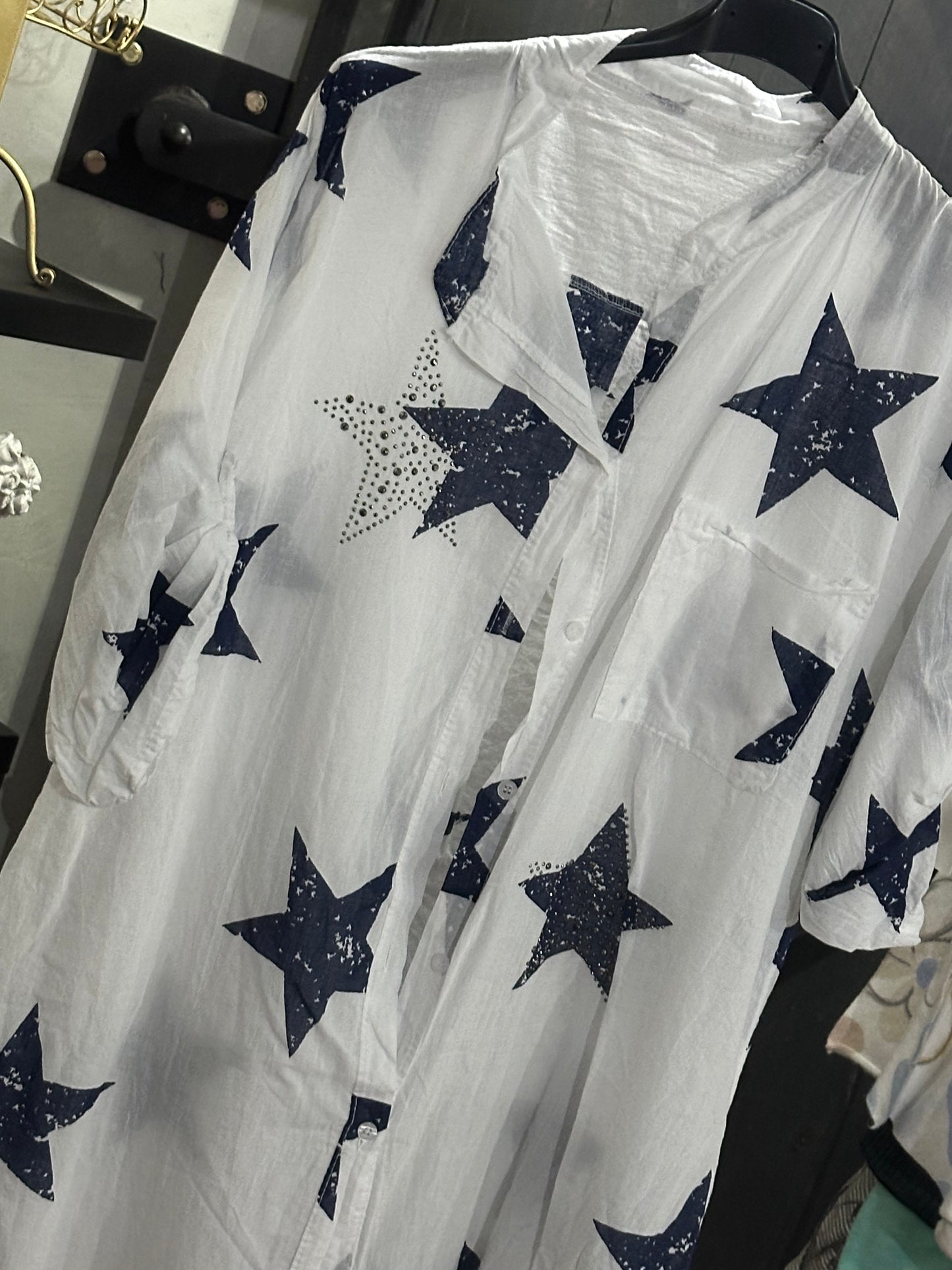 Galaxy Blouse White