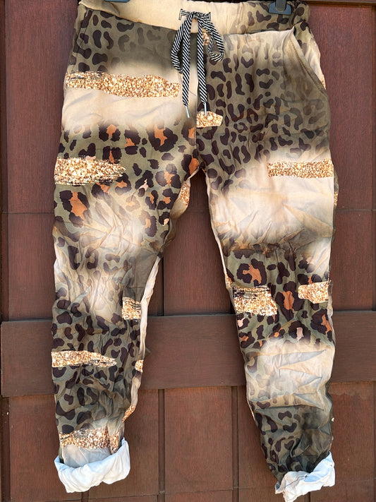 Safari Bling Pants Army