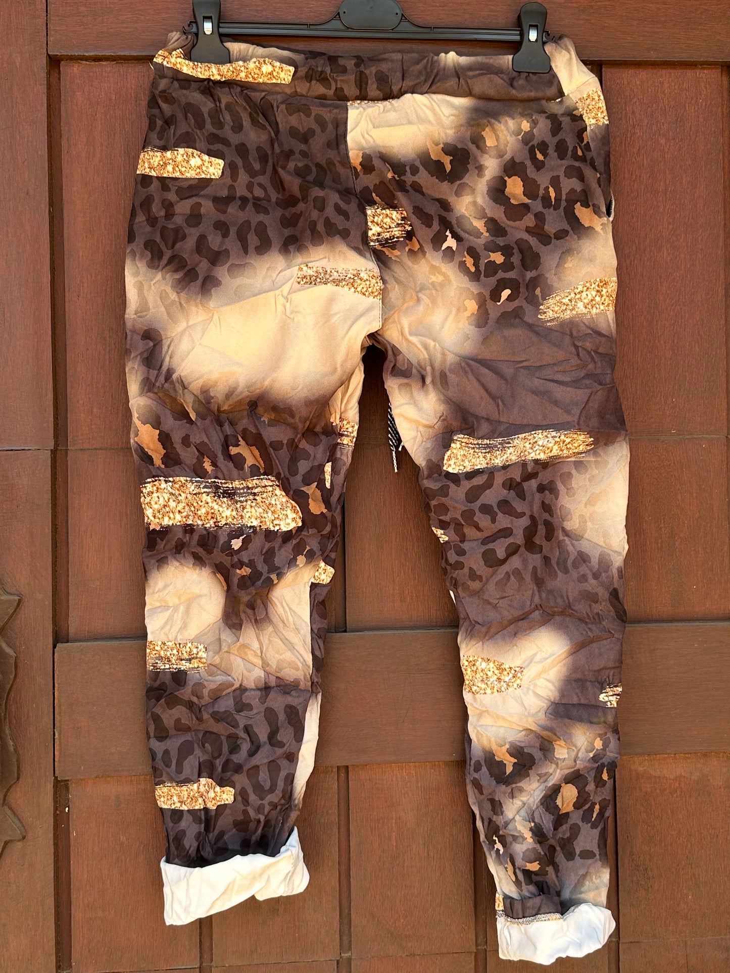 Safari Bling Pants Dark Grey