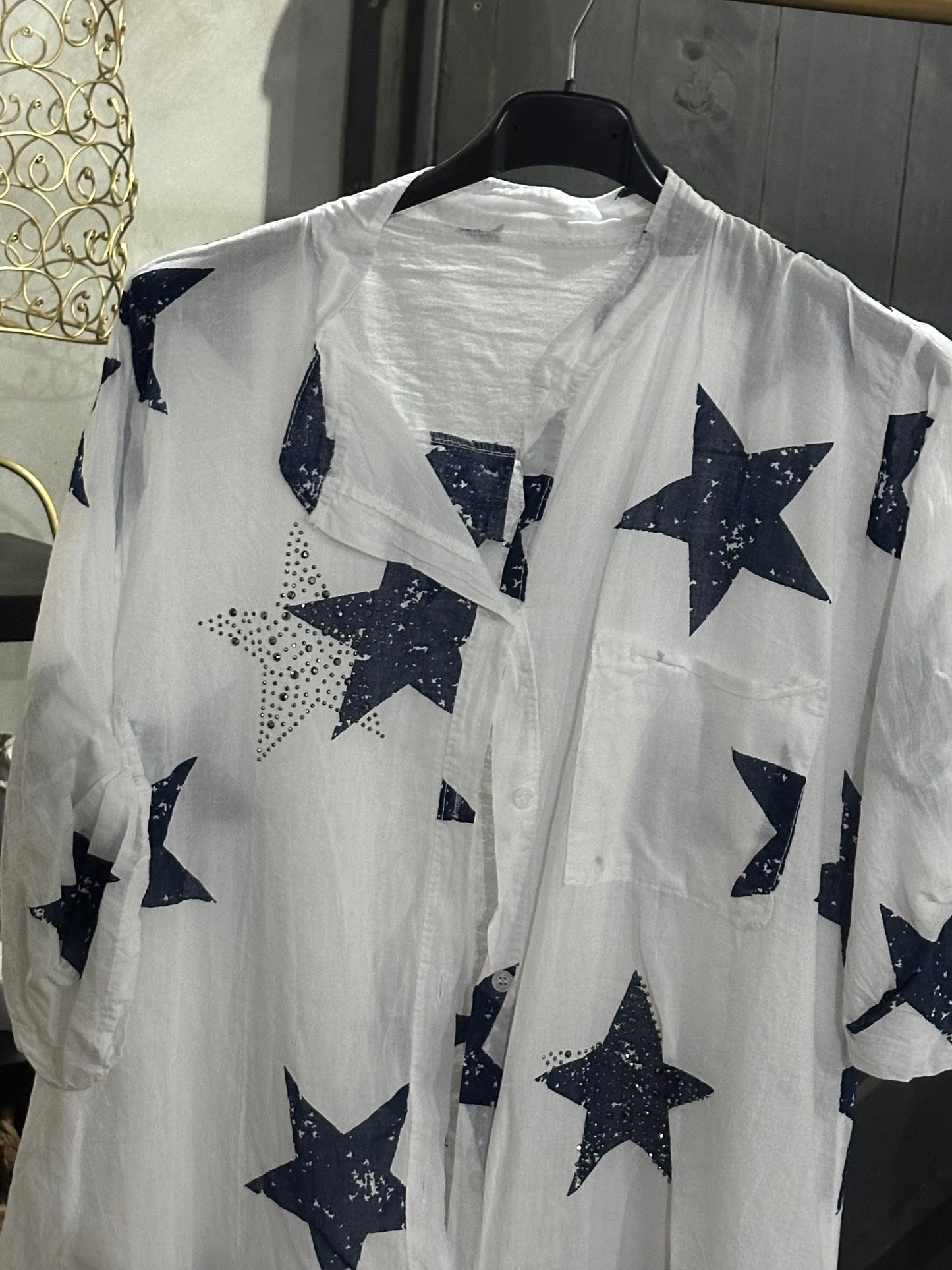 Galaxy Blouse White