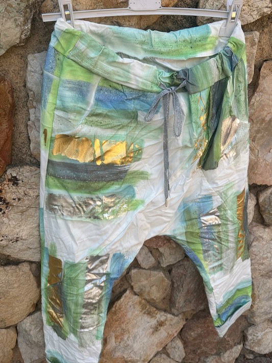 Harem Pants Green