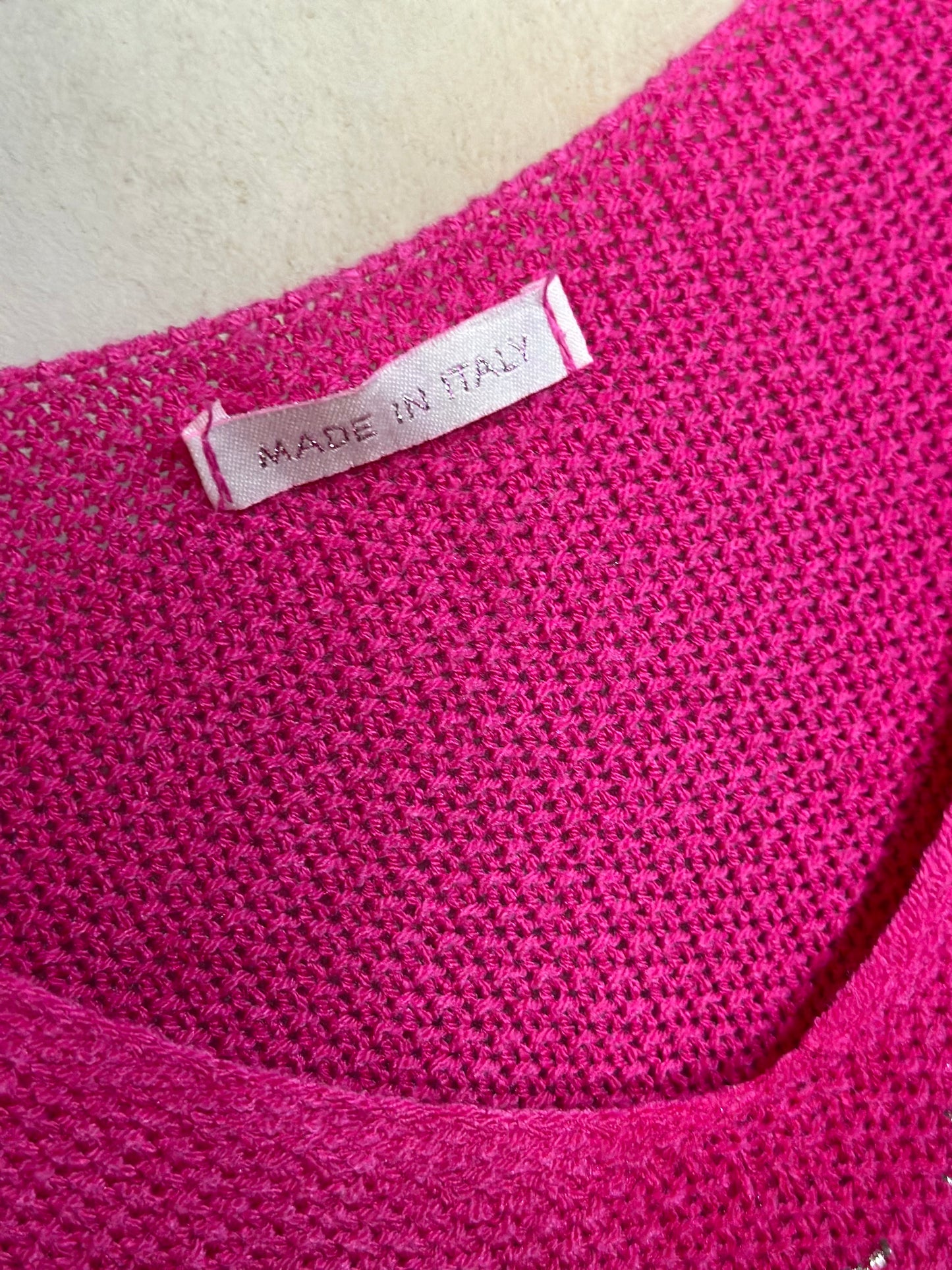 Silver Lining Knit Pink