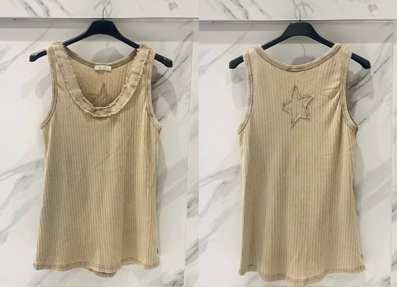 Star Cami Camel