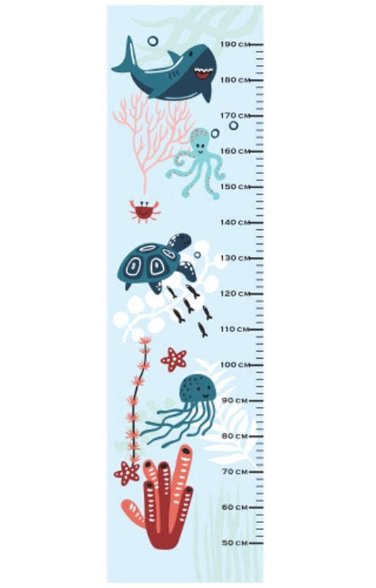 Height Chart Under The Sea