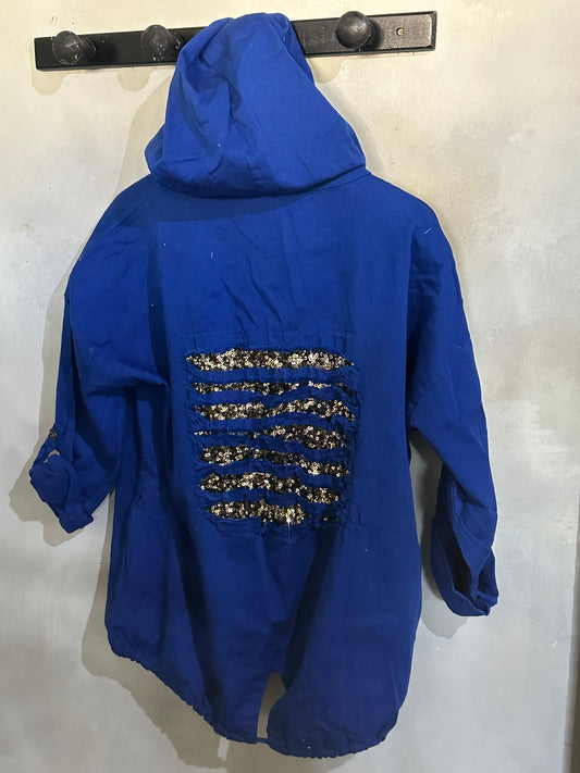 Bling Jacket Cobalt Blue