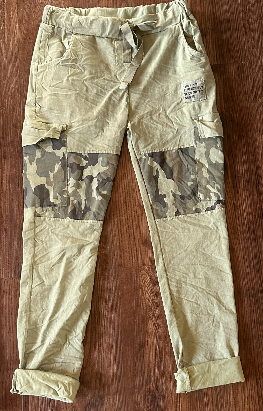 Camo Patch Comfy Pants