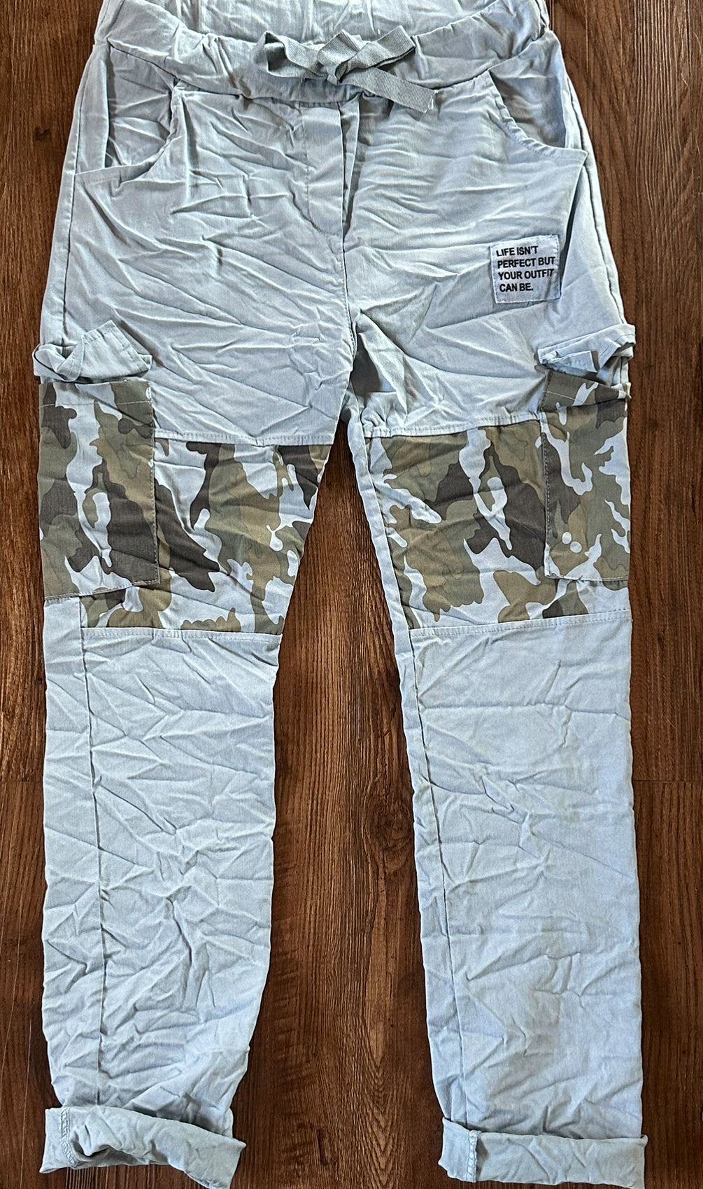 Camo Patch Comfy Pants