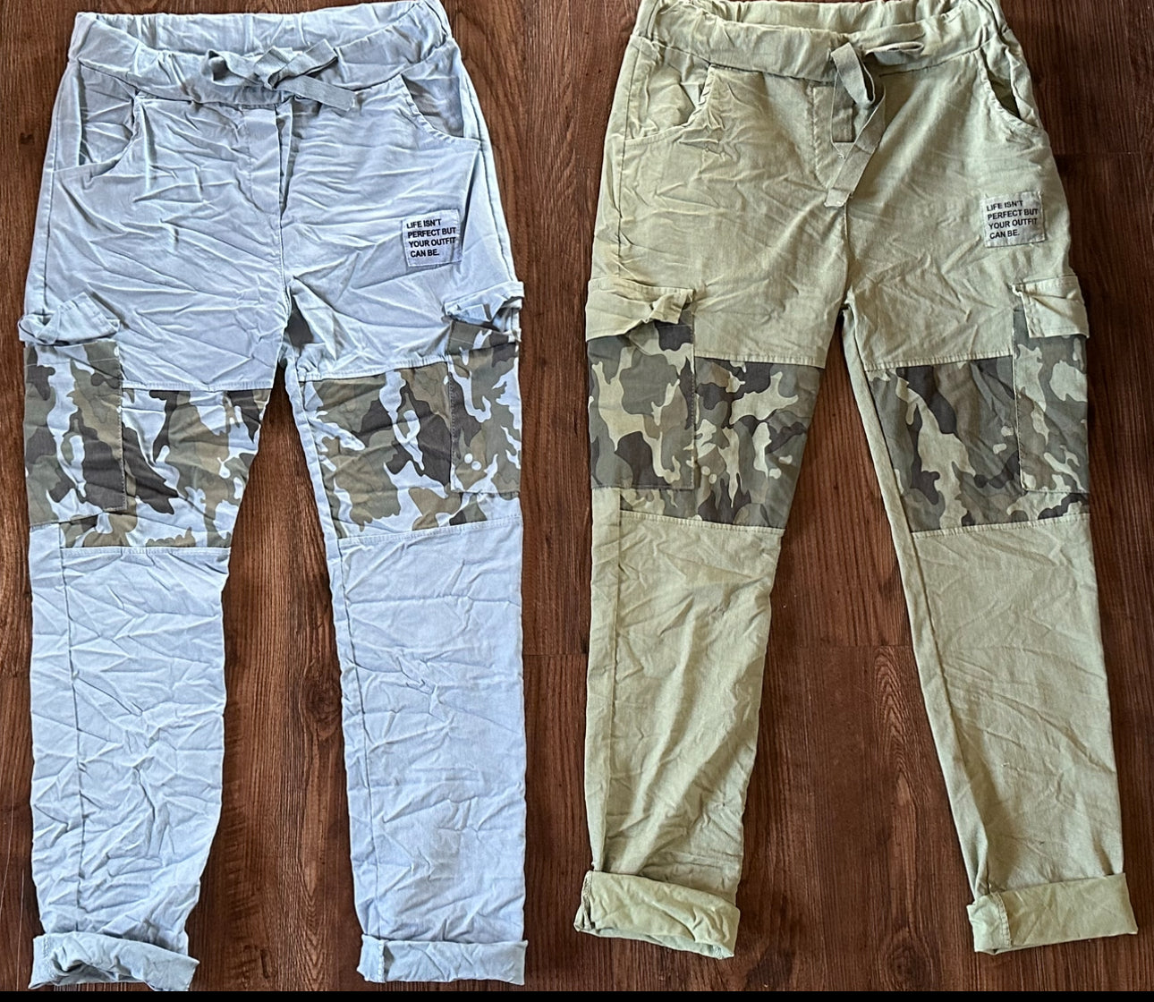 Camo Patch Comfy Pants