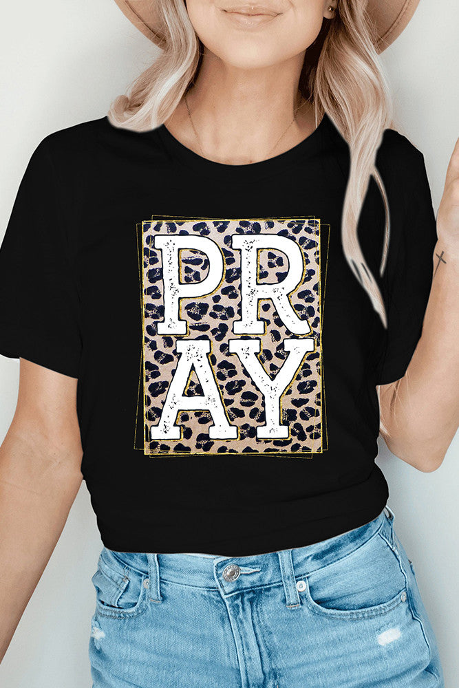 PRAY Tee Black