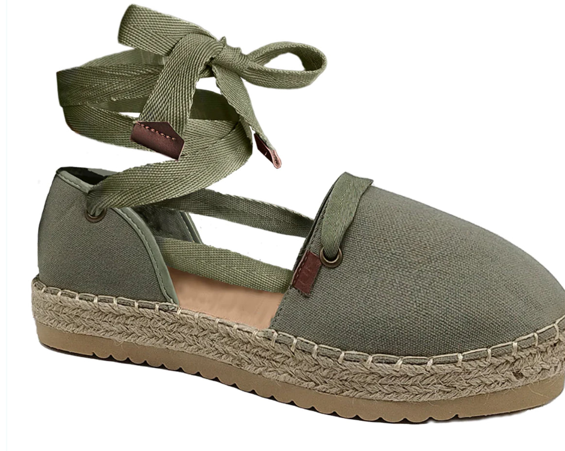 Khaki Espadrille