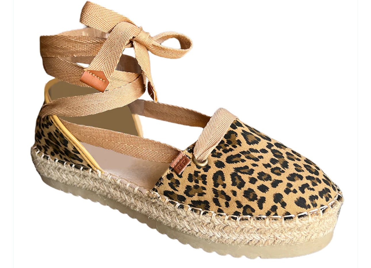 Leopard Espadrille