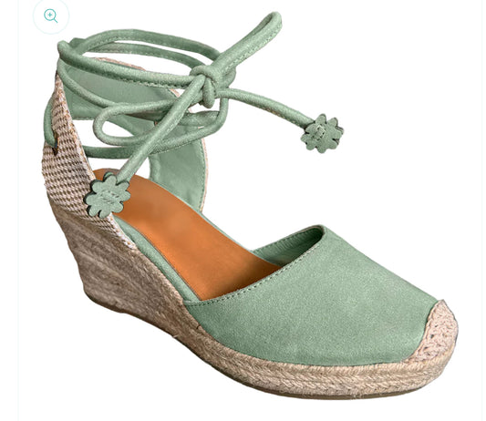 Espadrille Wedge Mint