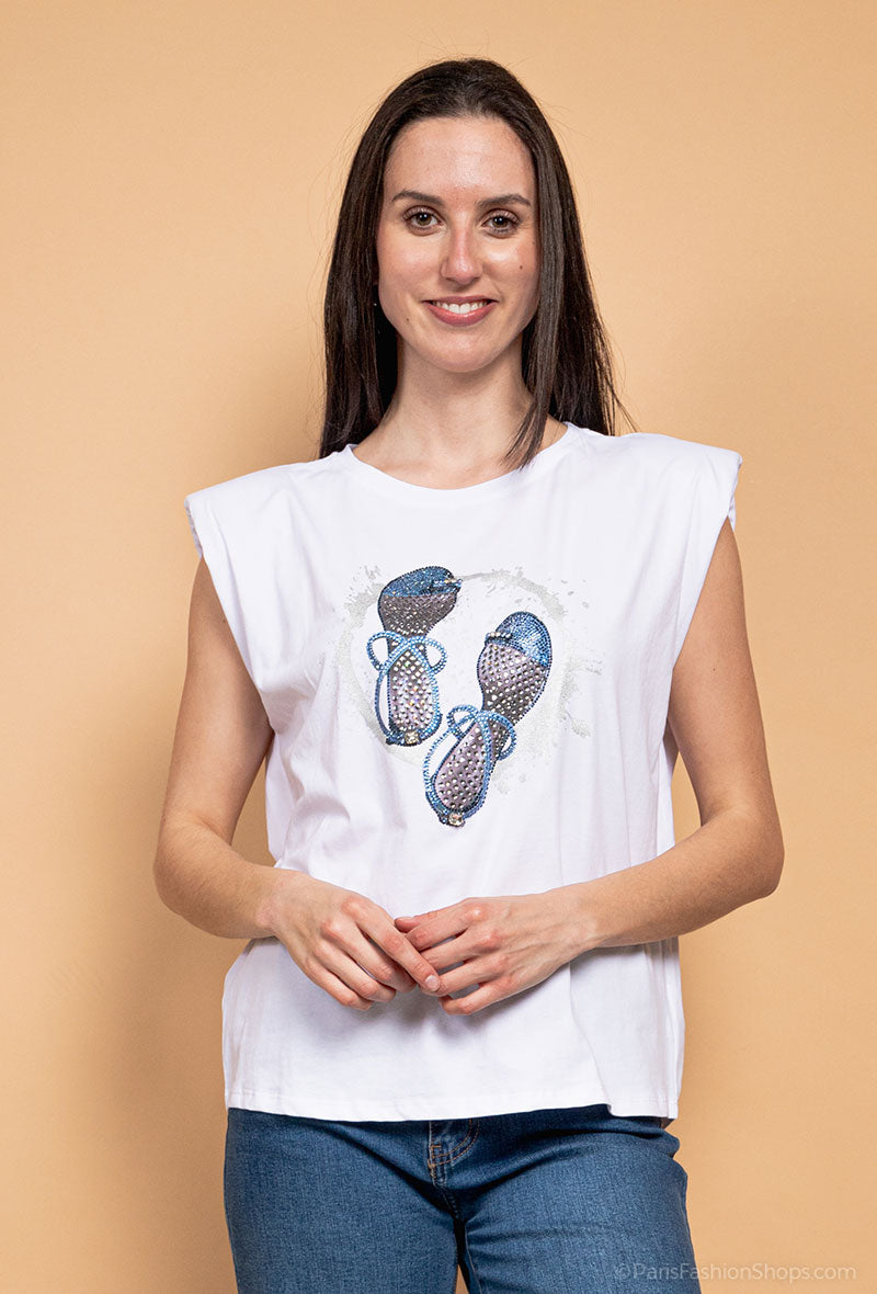 Footsteps Tee